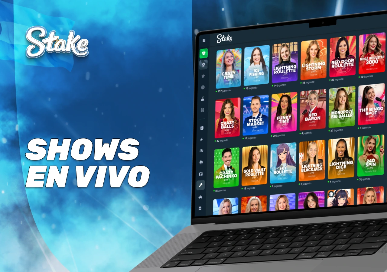 Formatos de entretenimiento en directo con elementos de juego y participación